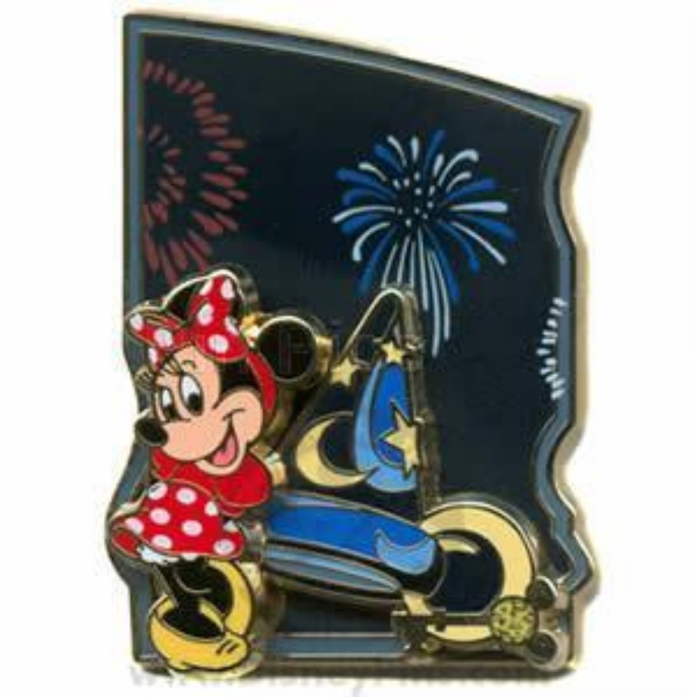 Disney Pin Minnie Sorcerer‎ Hat WDW Passholder Exclusive MGM Studios LE 56432
